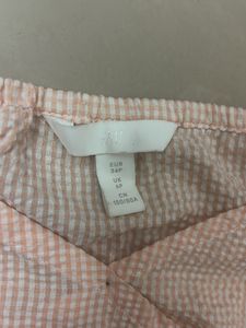 H&amp;M Gingham Crop Top