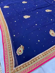 Elegant Blue saree