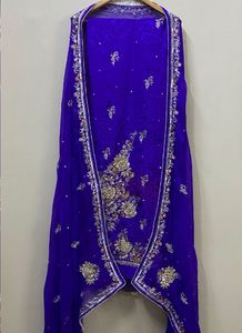Dabka, zari, sequence Work Suit