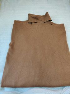 Zara Men Tan Brown Pullover