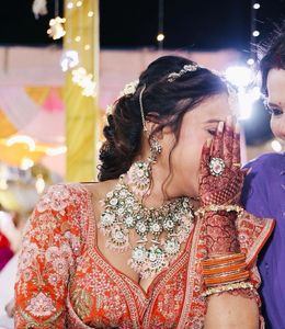 Bridal kundan  jwellery set