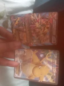 Two Pokemon Cards With Hp 180,ps 240