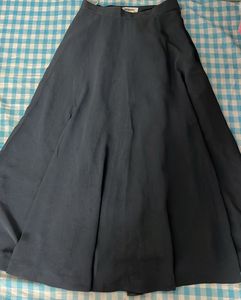 Aesthetic Long Plain Skirt