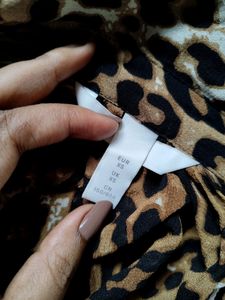 H&amp;M Animal Print Shirt