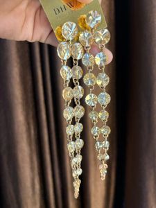 Gold Diamond Earings