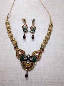 Elegant Peacock Jewelry Set