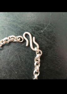 Pure Silver Link Chain Bracelet ForMan&amp; Women.