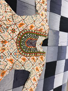 Short Round Neck Kurti