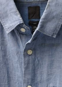 Blue Casual Shirt Half Sleeve