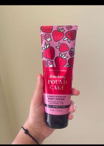 Strawberry Pound Cake Body Cream