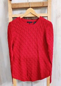 Rust Colour Pullover Size-36