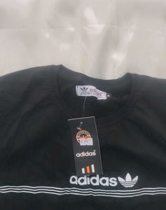 Adidas Black T-Shirt &amp; Shorts Set