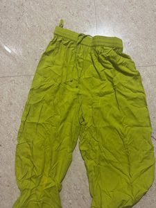 Green Palazzo Pants