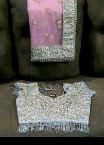 Beautiful pistol shade lehenga