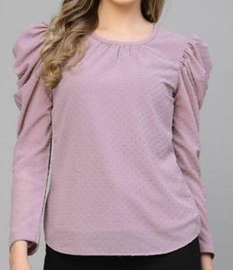 Elegant Puff Sleeve Top