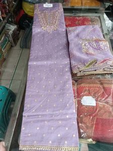 Lavender Dress Material