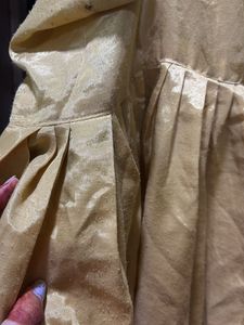 Punjabi Golden N Black Suit Set