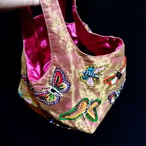 Butterfly Beaded Bag