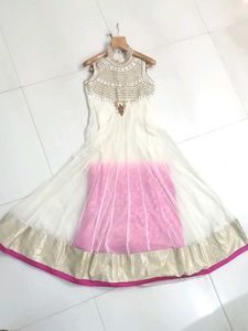 Elegant Ethnic Gown with Embellishments