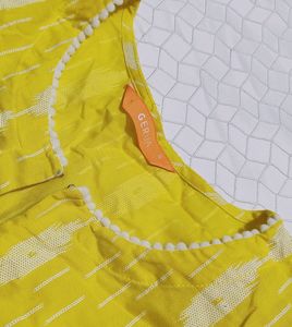 Yellow two piece set.