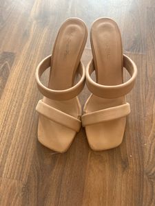 Beige Heels Wore Only Twice
