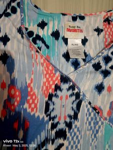 Karen Neuburger Floral Print Top