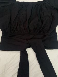 Y2K Aesthetic Back Tie Knot Top