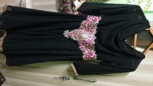 Black Embellished One Piece