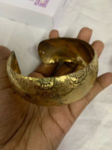 Two Shining Gold Bracelet