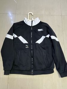 puma international black jacket
