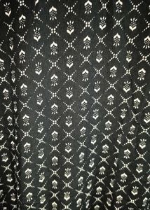 Elegant Black Printed Kurta🖤