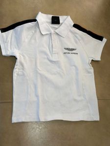 Aston Martin White Polo Shirt