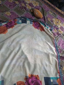 Printed Sareee Without Blouse