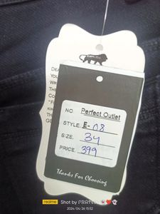 (E-08) 34 Size Slim Fit Denim Dungaree