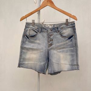 ONLY Denim Shorts - Button Fly
