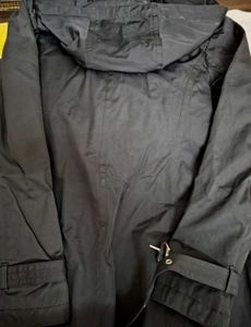 Original Black Michael Kors Trench Long Coat