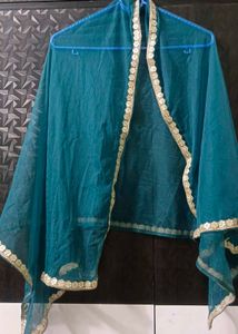 Girls&#39; Ethnic Dress - Yellow &amp; Blue