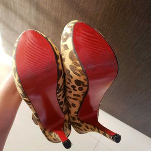 Leopard Print Heels