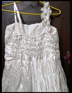 Elegant beautiful White Dress