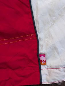 Red &amp; Orange Windbreaker Jacket