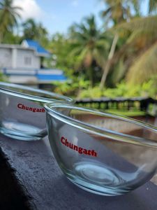 Two Glass Bowls