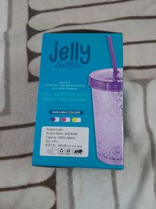 Jelly Bottle with Straw