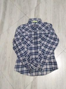 Checked Flannel Shirt