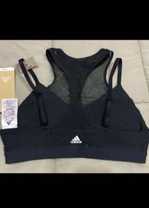 Adidas ALL ME 3-STRIPES MESH BRA