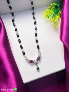 Pure Silver Mangalsutra