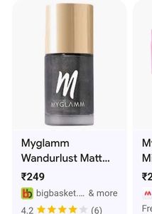 Combo Of 6 Nail Paints 💫