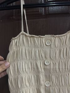 Cream Cami Top