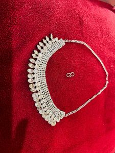 Elegant Diamond Necklace new with tag