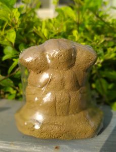 3&#34;GANPATIJI IDOL Made From Cow Dung.