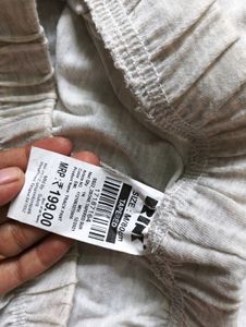 Gray &amp; Pink Striped Lounge Pants